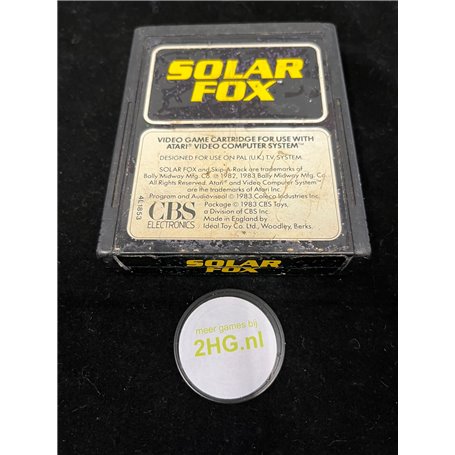 Solar Fox (Game Only) - Atari 2600