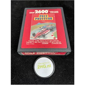 Pole Position (Game Only) - Atari 2600 Pole Position (losse cassette, red)
