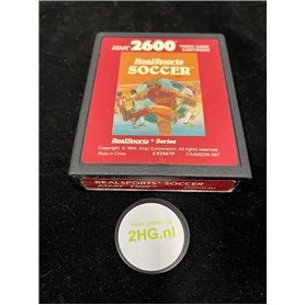 Realsports Soccer (Game Only) - Atari 2600 Realsports Soccer (losse cassete)