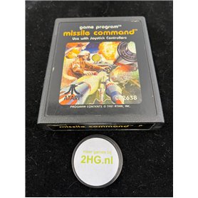 Missile Command (Game Only) - Atari 2600 Missile Command