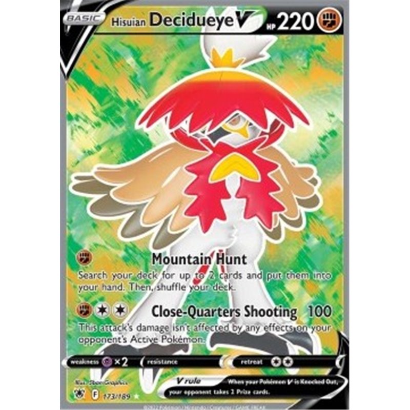 ASR 173 - Hisuian Decidueye VAstral Radiance Astral Radiance€ 4,99 Astral Radiance