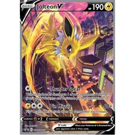 SWSH 183 - Jolteon VSWSH Black Star Promo's SWSH Black Star Promos€ 24,99 SWSH Black Star Promo's