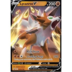 SWSH 199 - Lycanroc V SWSH 199 - Lycanroc V