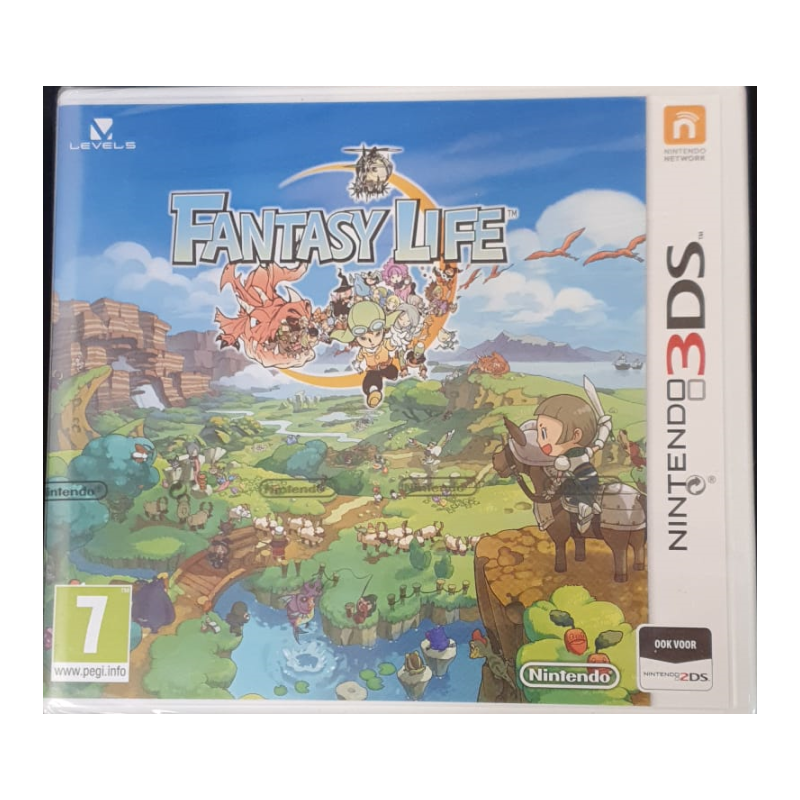 bellen plaag Bende Fantasy Life Nintendo 3DS NL