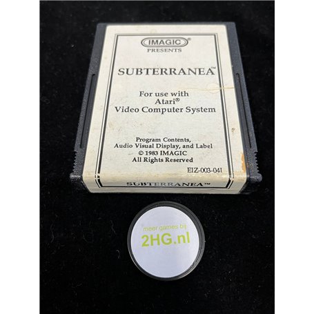 Subterranea (Game Only) - Atari 2600Atari 2600 Spellen los € 29,99 Atari 2600 Spellen los