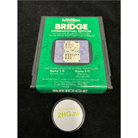 Bridge International Edition (Game Only) - Atari 2600Atari 2600 Spellen los € 12,50 Atari 2600 Spellen los
