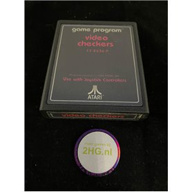 Video Checkers (Game Only) - Atari 2600 Video Checkers (Game Only) - Atari 2600