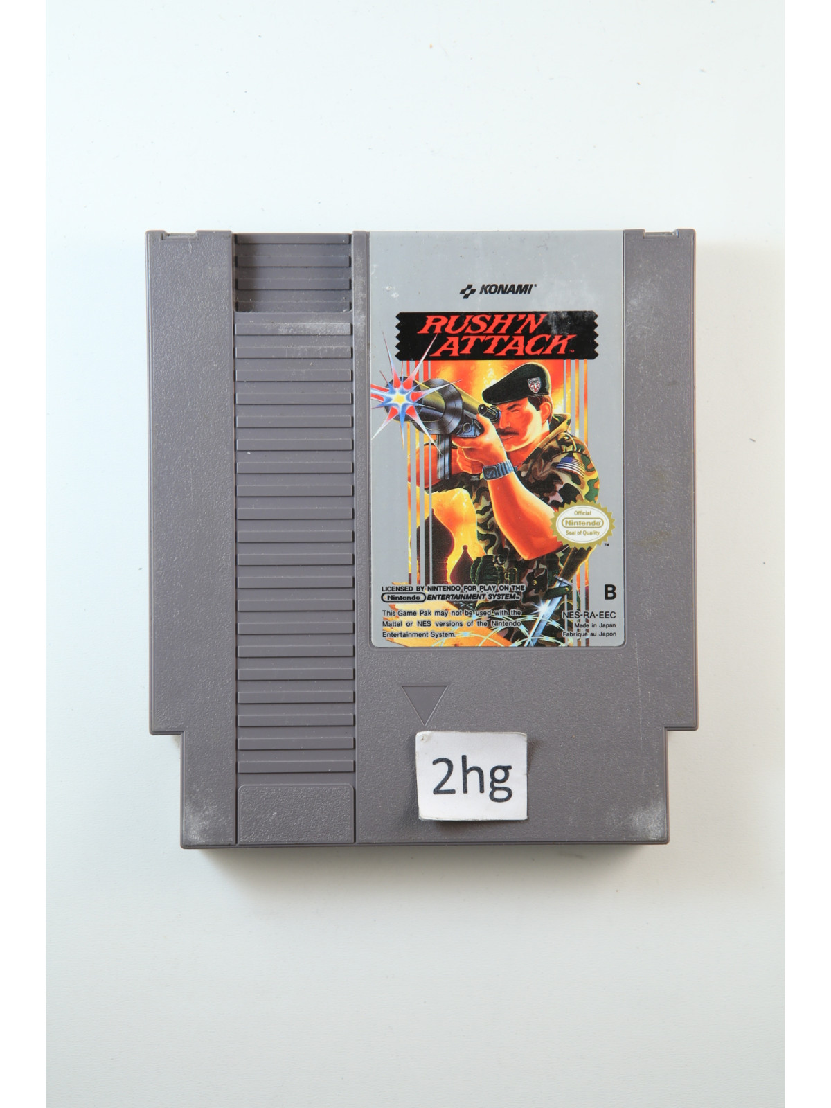 Rush 'n Attack (losse cassette)NES losse Spellen NES-RA-EEC€ 19,95 NES losse Spellen