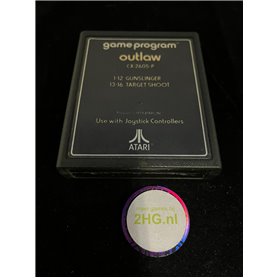 Outlaw (Game Only) - Atari 2600 Outlaw