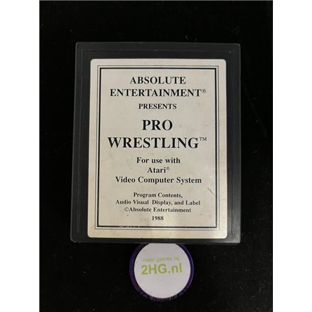Pro Wrestling (Game Only) - Atari 2600