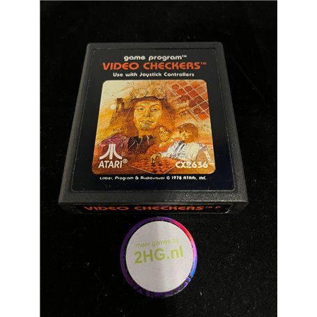 Video Checkers (Game Only) - Atari 2600Atari 2600 Spellen los picture€ 7,50 Atari 2600 Spellen los