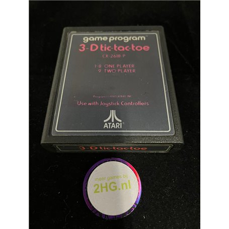 3-D Tic-Tac-Toe (Game Only) - Atari 2600