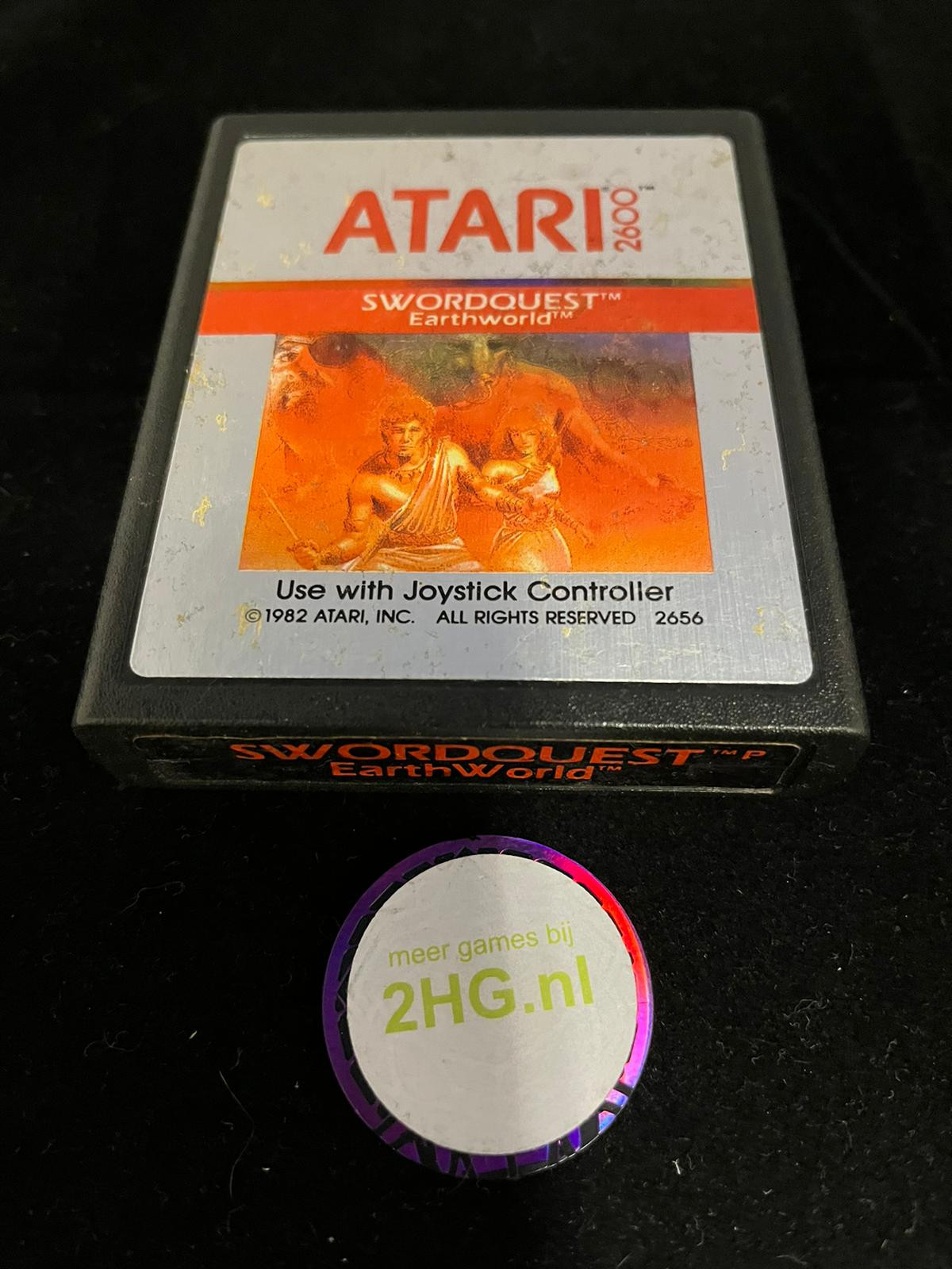 Swordquest EarthWorld (Game Only) - Atari 2600