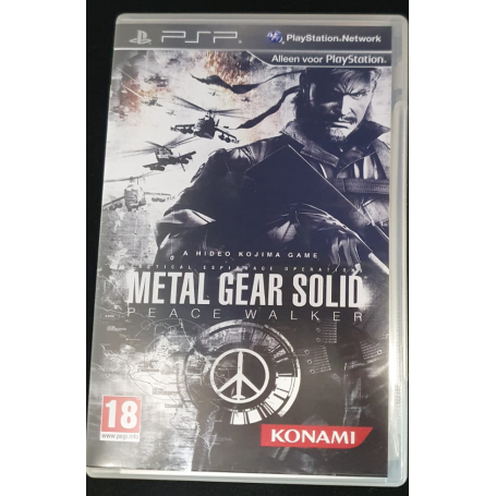 Metal Gear Solid Peace Walker PSP NL