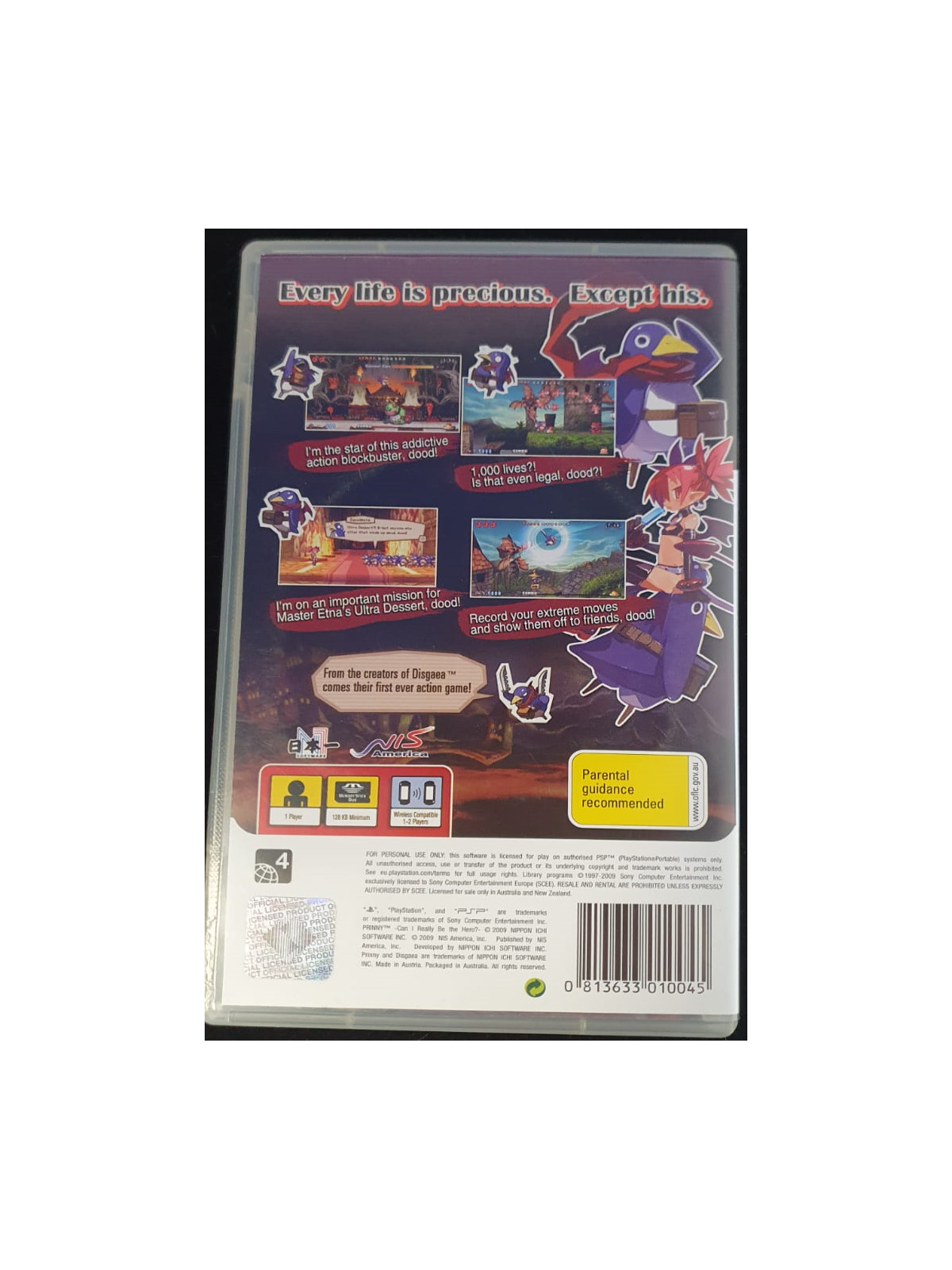 Prinny Can I Really Be The Hero PSP
