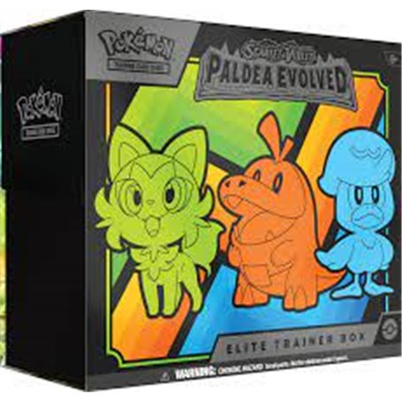 Pokémon - Scarlet & Violet Paldeo Evolved - Elite Trainer Box - Pre Order!