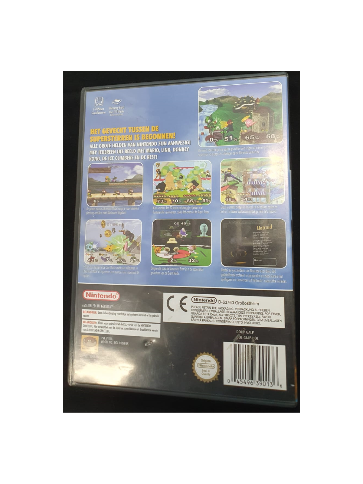 Super Smash Bros Melee Nintendo GameCube NL