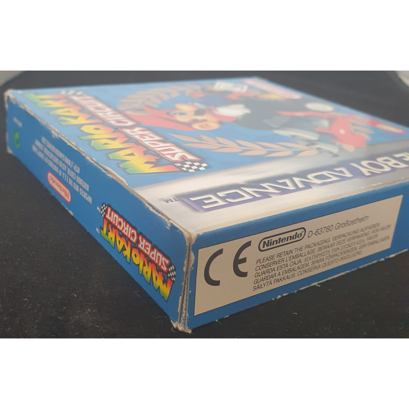 Mario Kart Super Circuit Nintendo GameBoy Advance PAL