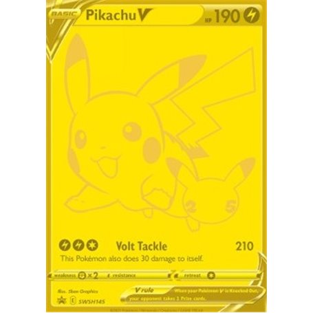 SWSH 145 - Pikachu VSWSH Black Star Promo's SWSH Black Star Promos€ 34,99 SWSH Black Star Promo's