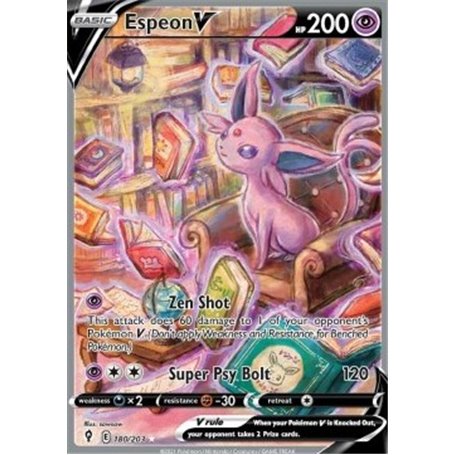 EVS 180 - Espeon VEvolving Skies Evolving Skies€ 89,99 Evolving Skies