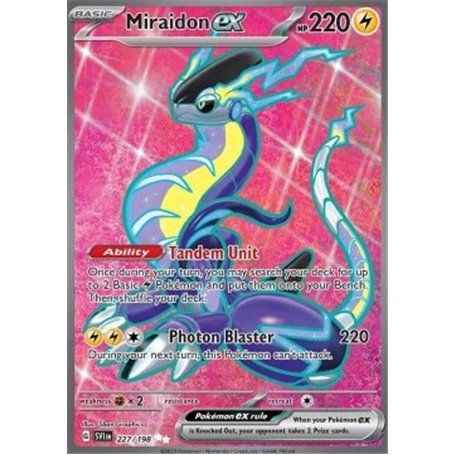 SV1en 227 - Miraidon exScarlet & Violet Scarlet & Violet€ 9,99 Scarlet & Violet