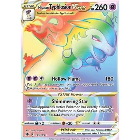 ASR 193 - Hisuian Typhlosion VSTAR