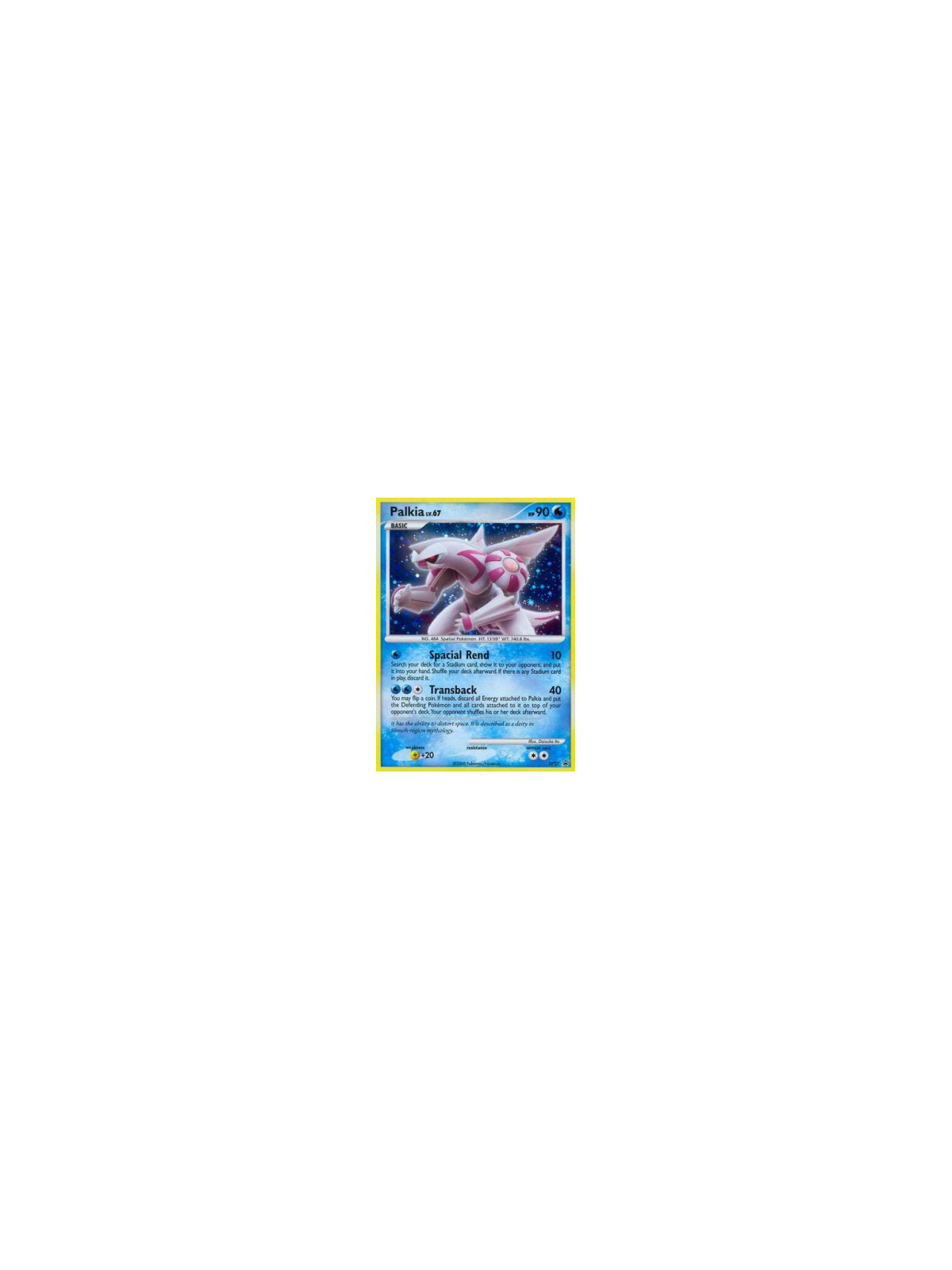 DPPR 027 - Palkia Lv.67