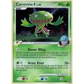 DPPR 042 - Carnivine [G] Lv.43Diamond and Pearl Black Star Promo DP Black Star Promos€ 2,99 Diamond and Pearl Black Star Promo