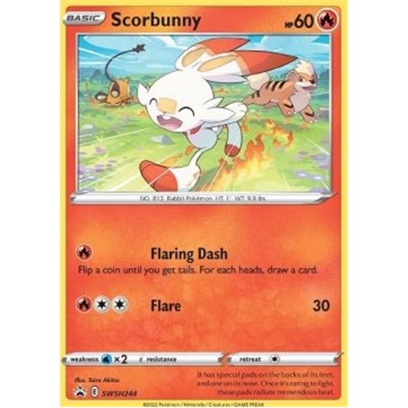 SWSH 244 - Scorbunny