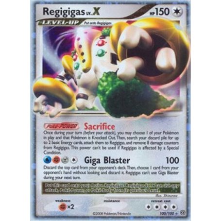 STF 100 - Regigigas Lv.X