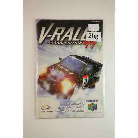 V-Rally Edition '99 (Manual, N64)Nintendo 64 Manuals NUS-NVLP-EUU€ 4,95 Nintendo 64 Manuals