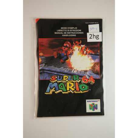 Super Mario 64 (Manual, N64)Nintendo 64 Manuals NUS-P-NSMP-NEU4€ 12,50 Nintendo 64 Manuals