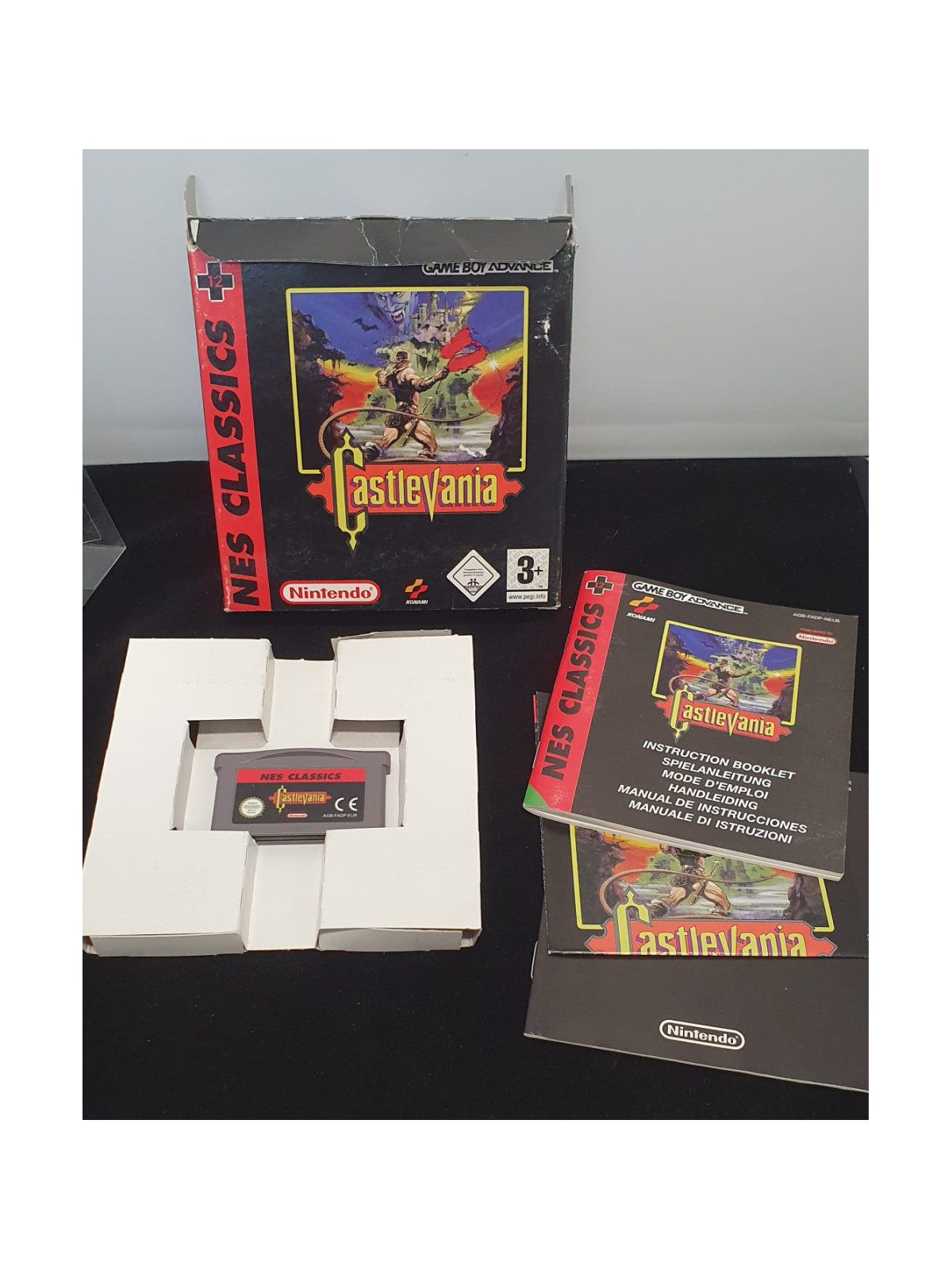 CastleVania Ness Classics  Nintedeno GAMEBOY Advance PAL