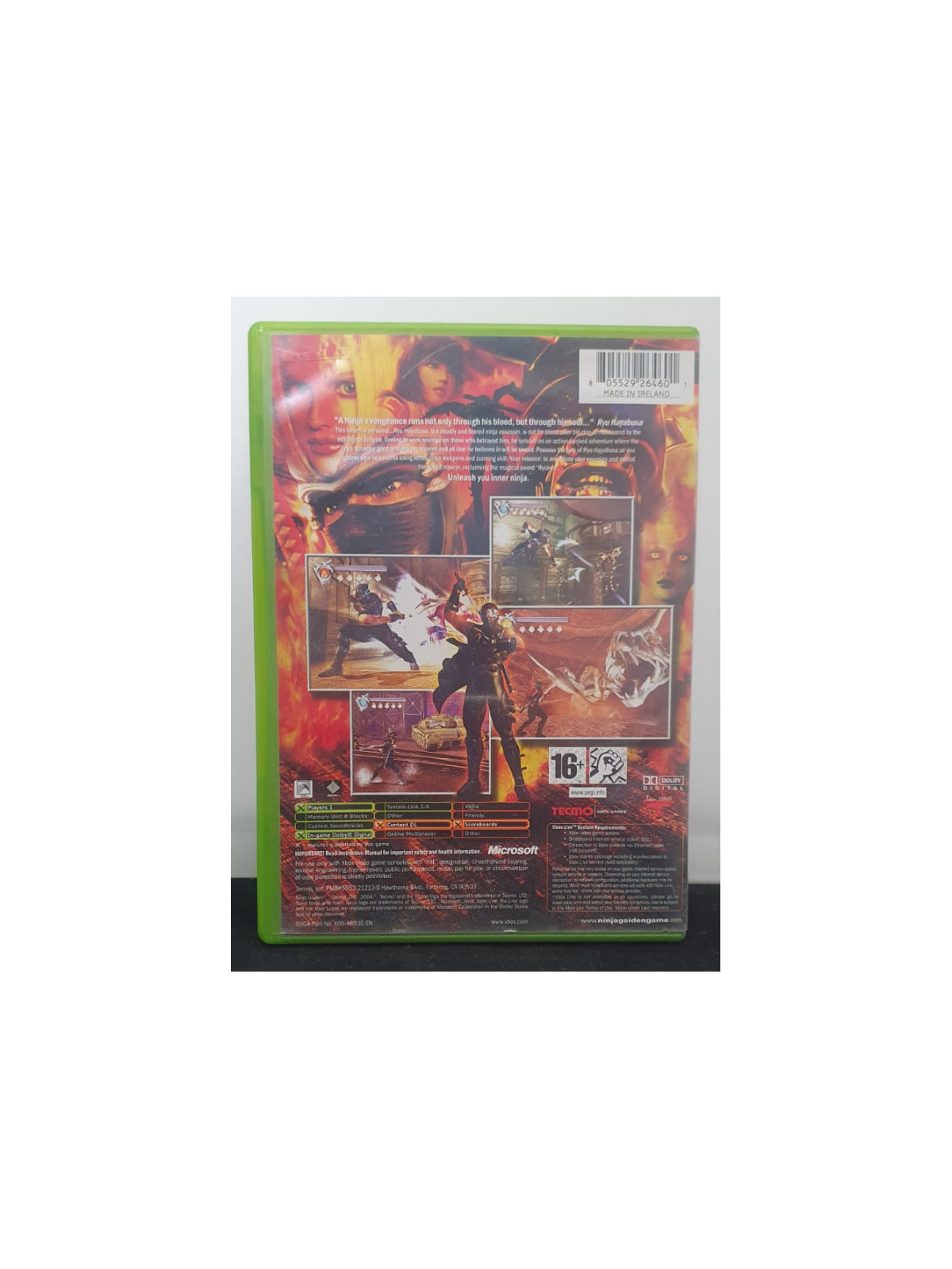 Ninja Gaiden XBOX PAL