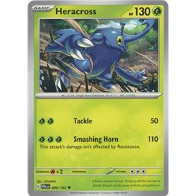 PAL 006 - Heracross - Reverse Holo PAL 006 - Heracross - Reverse HoloPaldea Evolved Paldea Evolved€ 0,35 Paldea Evolved