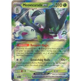 PAL 015 - Meowscarada ex PAL 015 - Meowscarada exPaldea Evolved Paldea Evolved€ 2,99 Paldea Evolved