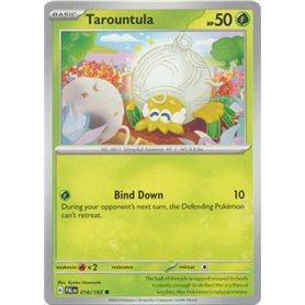 PAL 016 - Tarountula PAL 016 - TarountulaPaldea Evolved Paldea Evolved€ 0,05 Paldea Evolved