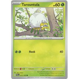 PAL 017 - Tarountula PAL 017 - TarountulaPaldea Evolved Paldea Evolved€ 0,05 Paldea Evolved