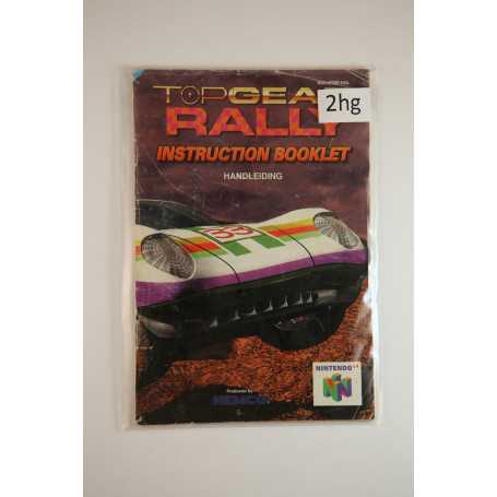 Top Gear Rally (Manual, N64)Nintendo 64 Manuals NUS-NTRP-HOL€ 2,50 Nintendo 64 Manuals