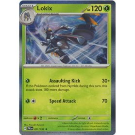 PAL 021 - Lokix - Holo PAL 021 - LokixPaldea Evolved Paldea Evolved€ 0,20 Paldea Evolved