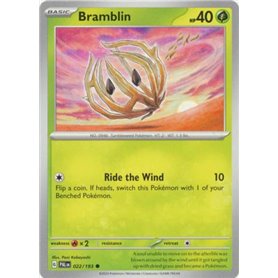 PAL 022 - Bramblin PAL 022 - BramblinPaldea Evolved Paldea Evolved€ 0,05 Paldea Evolved