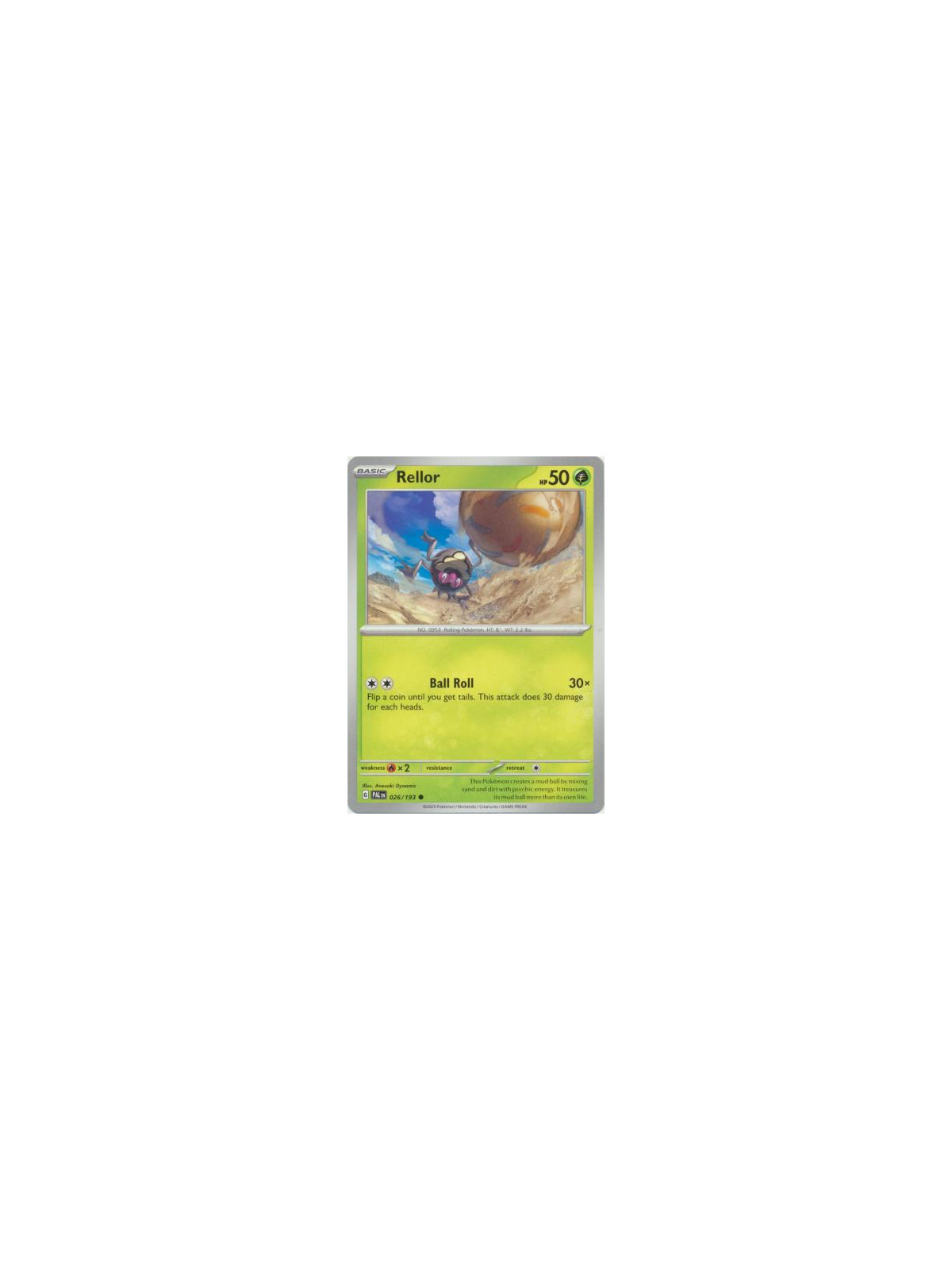 PAL 026 - RellorPaldea Evolved Paldea Evolved€ 0,05 Paldea Evolved