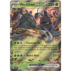PAL 027 - Wo-Chien ex PAL 027 - Wo-Chien exPaldea Evolved Paldea Evolved€ 2,99 Paldea Evolved