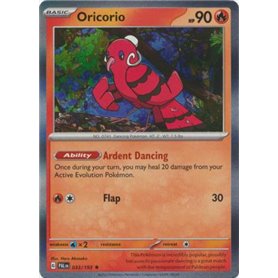 PAL 033 - Oricorio - Holo PAL 033 - OricorioPaldea Evolved Paldea Evolved€ 0,20 Paldea Evolved