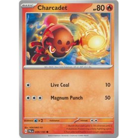 PAL 039 - Charcadet PAL 039 - CharcadetPaldea Evolved Paldea Evolved€ 0,05 Paldea Evolved