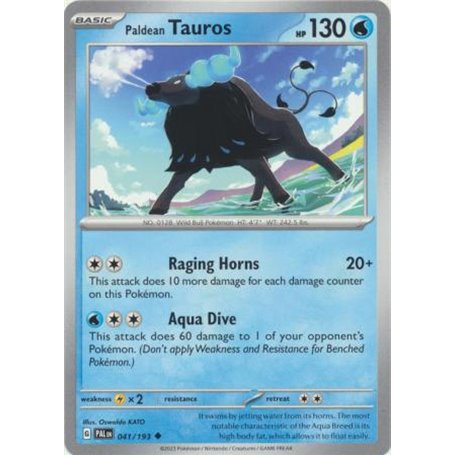 PAL 041 - Paldean Tauros