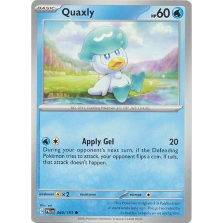 PAL 049 - Quaxly - Reverse Holo