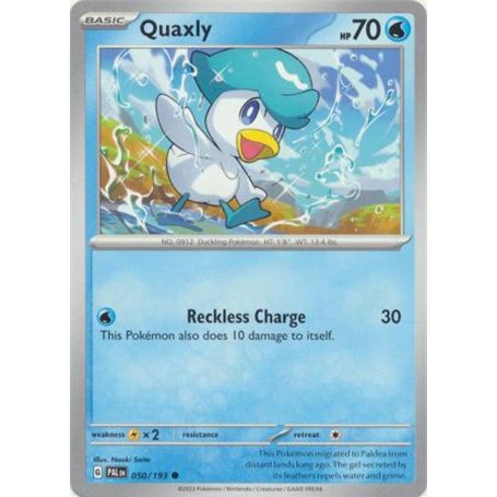 PAL 050 - Quaxly - Reverse Holo