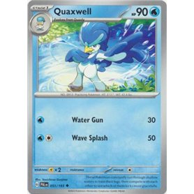 PAL 051 - Quaxwell - Reverse Holo PAL 051 - Quaxwell - Reverse HoloPaldea Evolved Paldea Evolved€ 0,40 Paldea Evolved