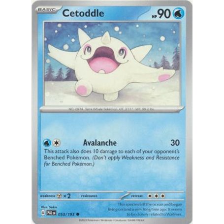 PAL 053 - Cetoddle - Reverse Holo